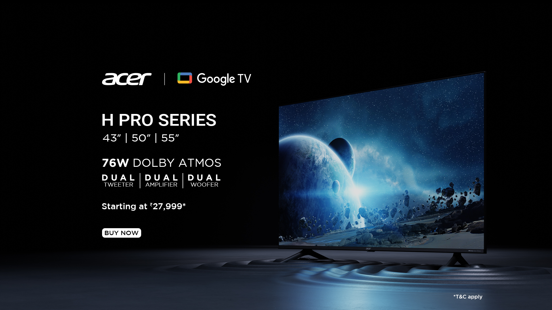 Acer TV | H Pro Series | Google TV