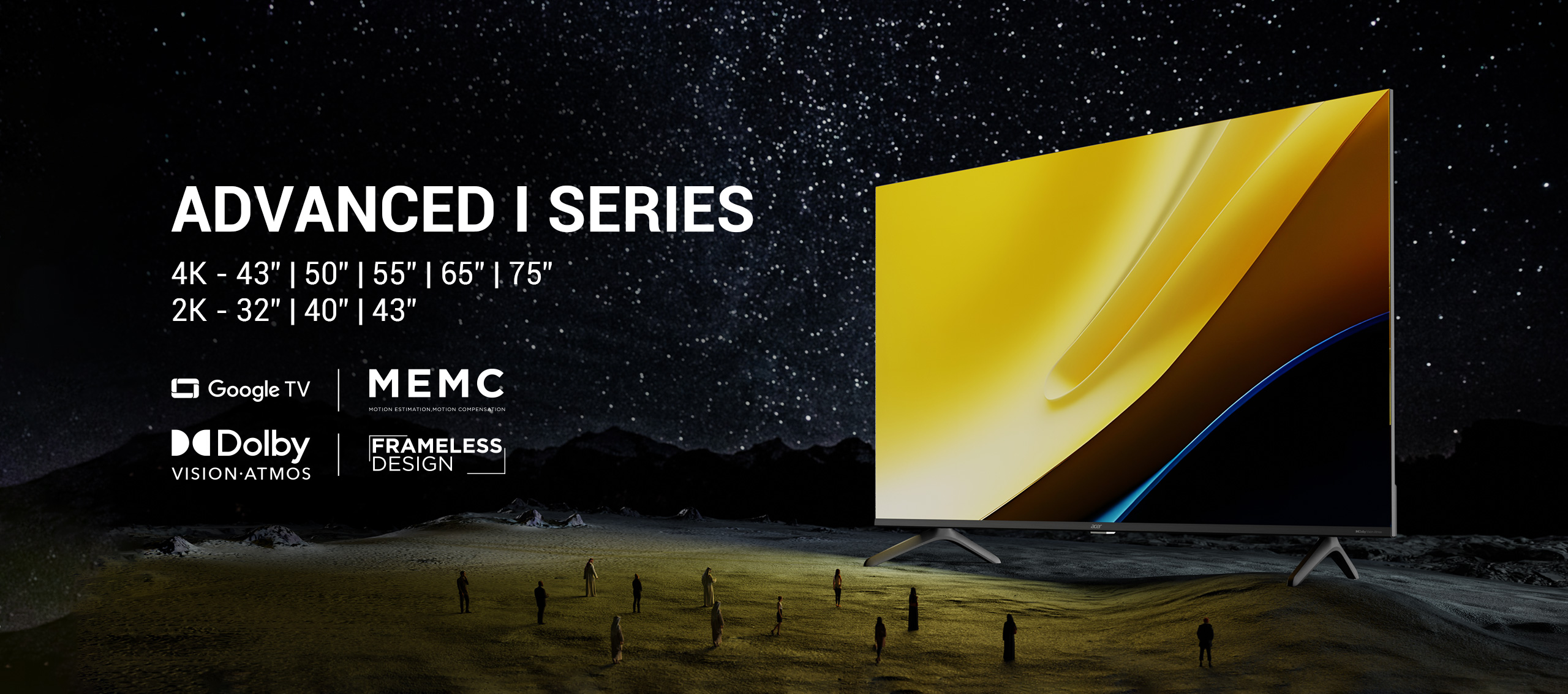 Advanced I Series Series | Google TV | Acer TV | Indkal